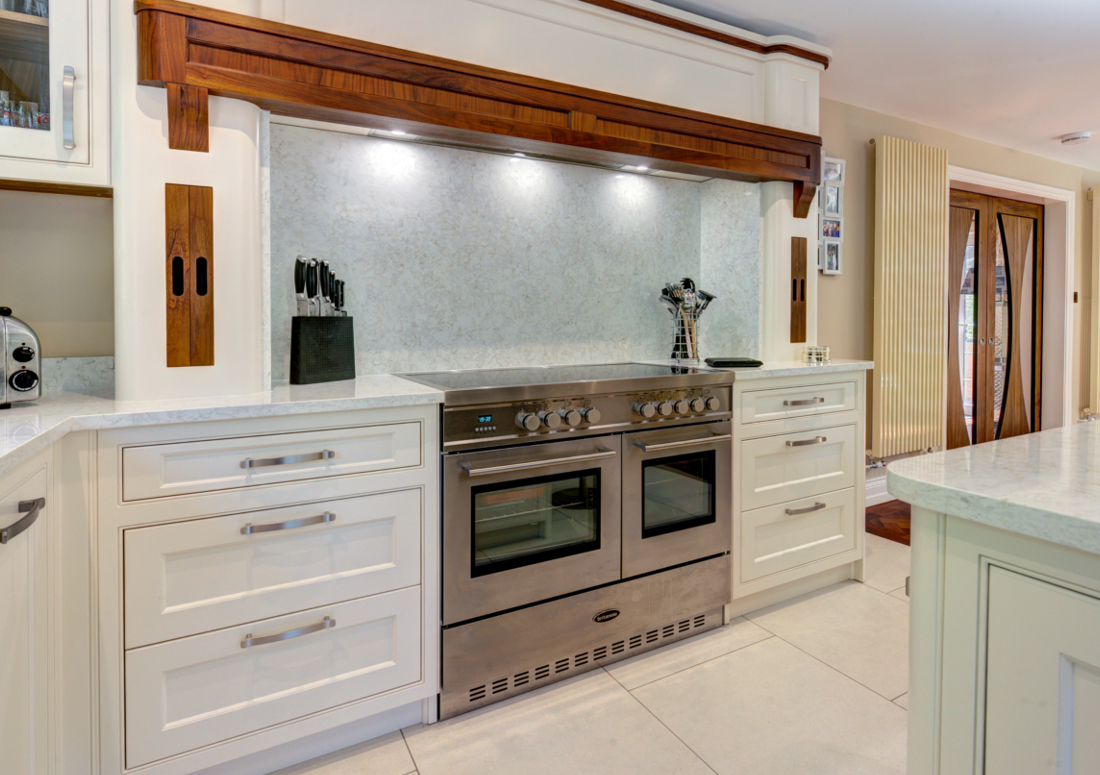 Camp Road Refurbishment view of the finished kitchen