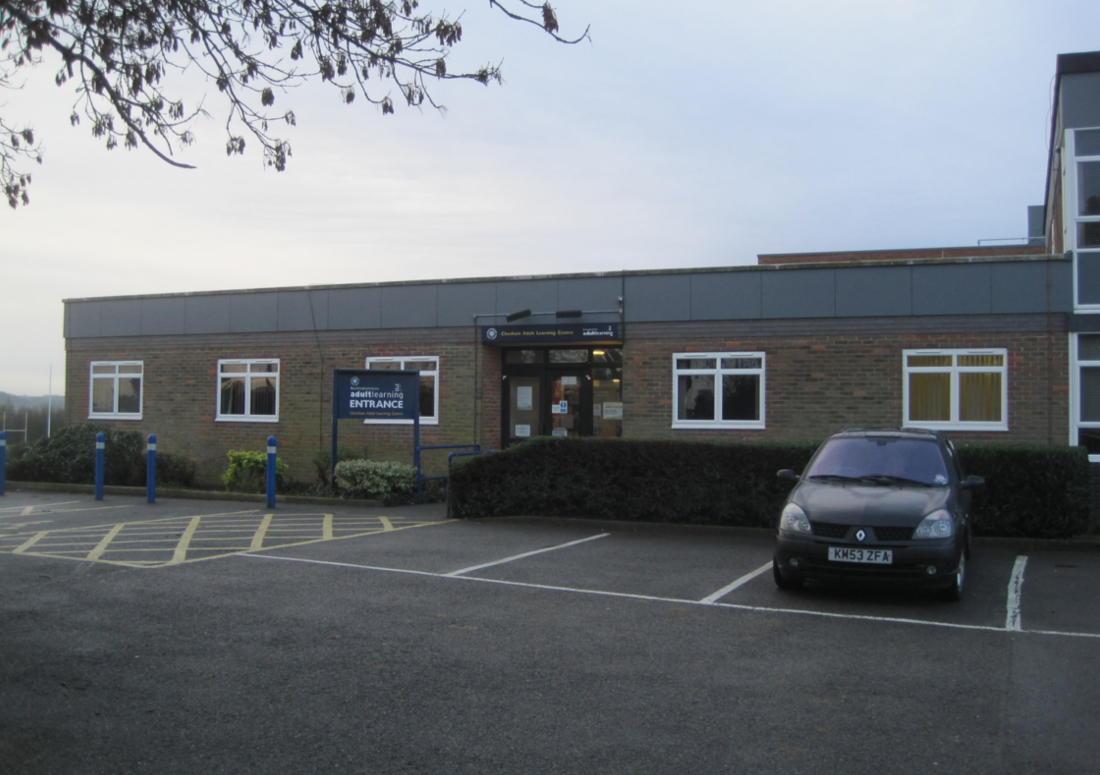 Existing Adult Learning centre front elevation